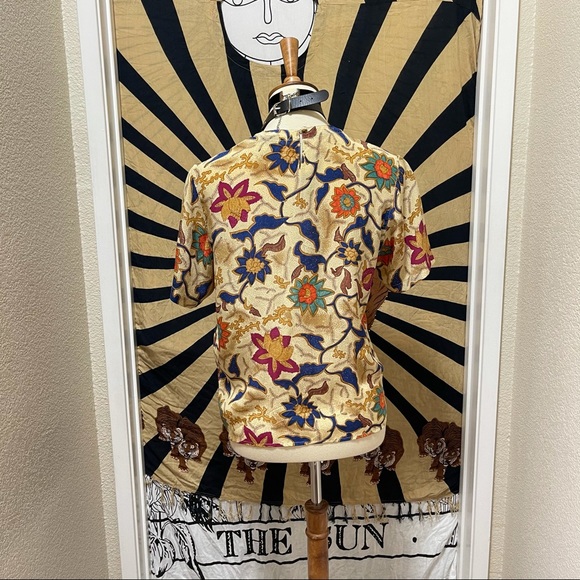 🌈 Amazing Vintage Boho designer top - Picture 5 of 11